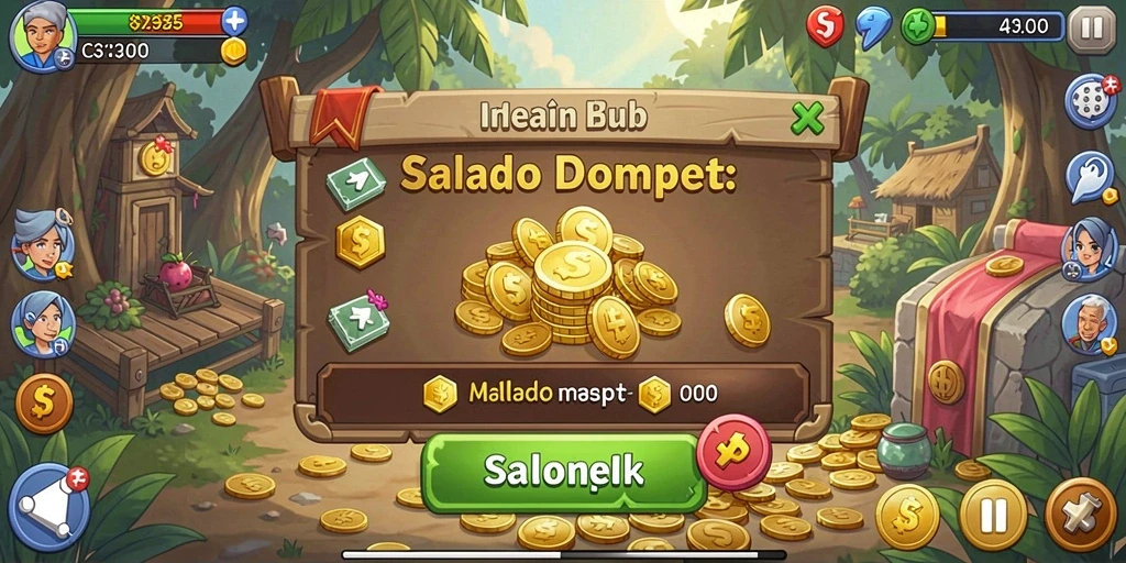 Menampilkan leaderboard yang menunjukkan peringkat pemain secara global.