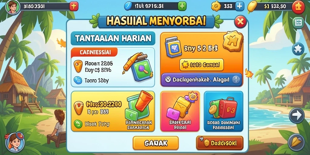 Karakter yang dapat dipilih sesuai dengan gaya bermain.