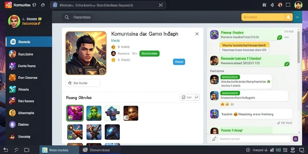 Screenshot memperlihatkan grafis menakjubkan di dunia game.