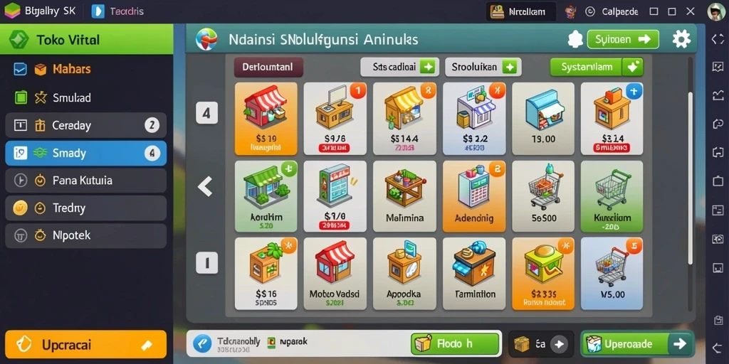 Menu pengaturan yang mudah digunakan dan intuitif.
