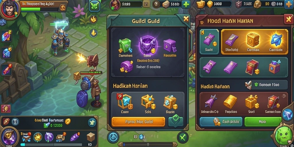 Fitur multiplayer yang memungkinkan bermain bersama teman.